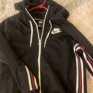 Nike black track jacket